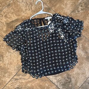 Pearl Detail Top